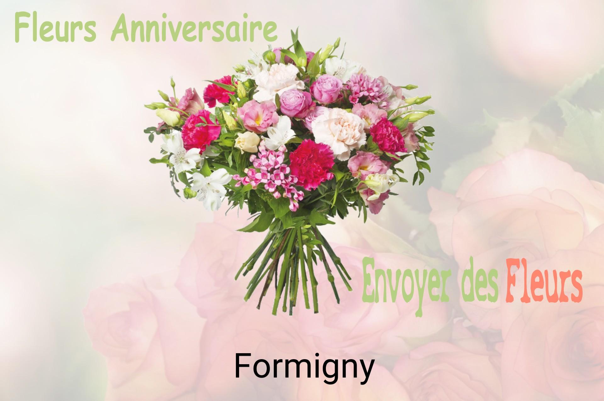 Bouquet de fleurs d’anniversaire livré à Formigny